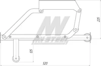 Mecanism SP21123229 Delfin 500 mm 2