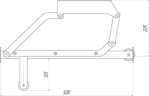Mechanism SP21123229 Dolphin 500 mm