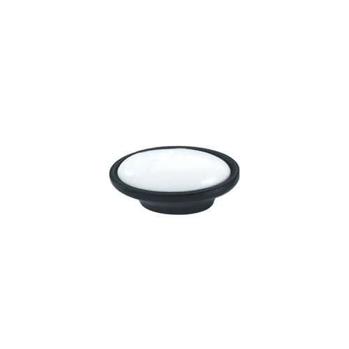 Mâner G0757 Knob Alb+Negru