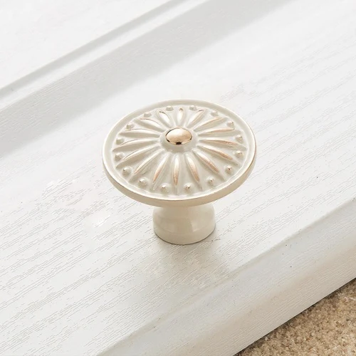 Mâner N06213 Knob Ivory Alb