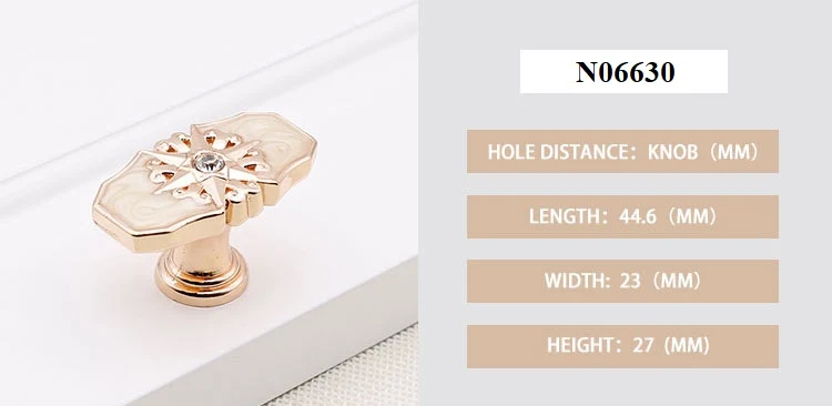 Furniture handle N06630 Knob amber Yellow 2