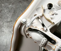 Furniture handle N06711 Knob White Fuji 2