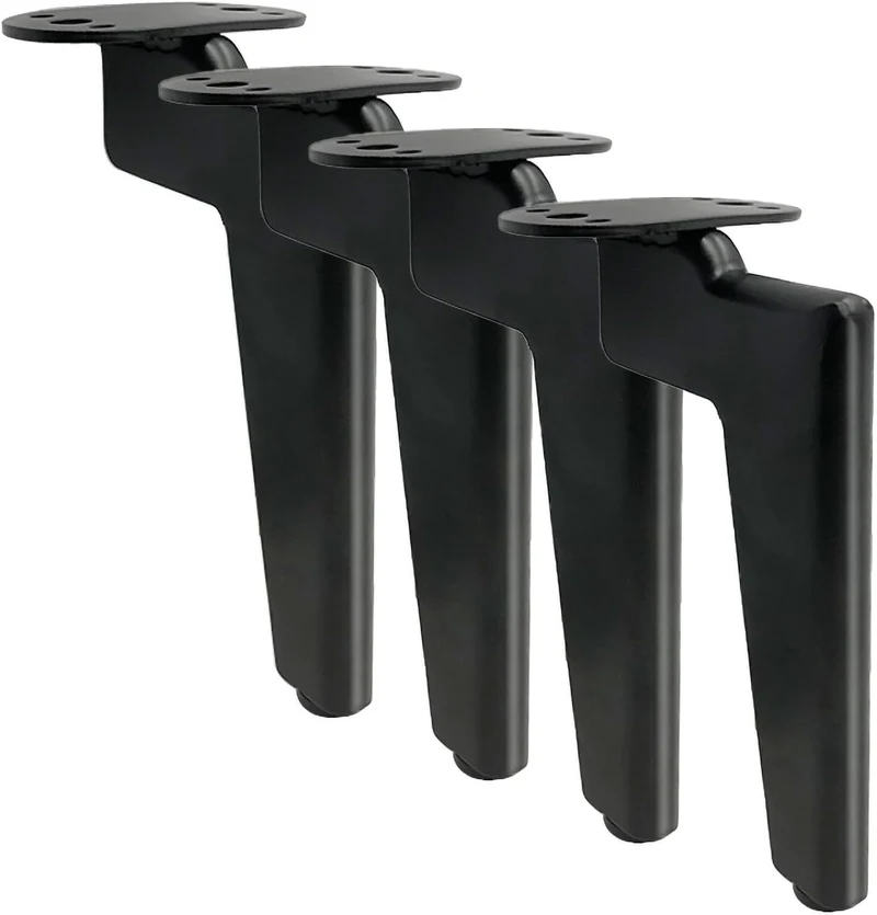 Picior pentru mobilă  B002 H=15cm NEGRU 3