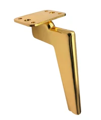 Picior pentru mobilă  B002 H=15cm AURIU