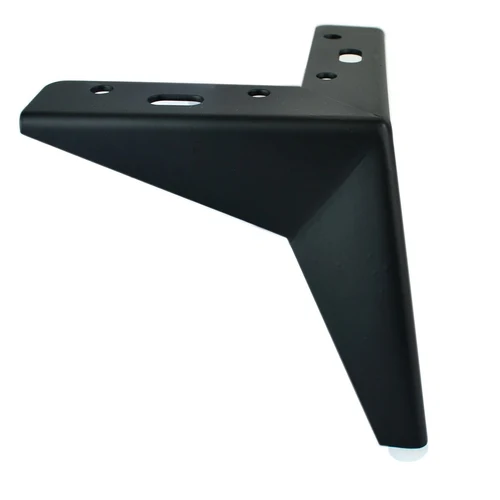 Мебельная ножка  B011 H=15cm ЧЁРНАЯ