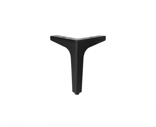 Мебельная ножка  B015 H=15cm ЧЁРНАЯ
