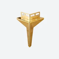 Picior pentru mobilă  B017 H=13cm AURIU 4