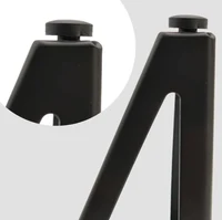 Picior pentru mobilă  B035 H=15cm NEGRU