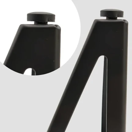Мебельная ножка  B035 H=15cm ЧЁРНАЯ