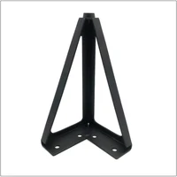 Picior pentru mobilă  B035 H=15cm NEGRU 2