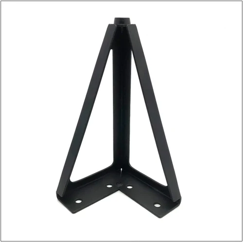 Мебельная ножка  B035 H=15cm ЧЁРНАЯ