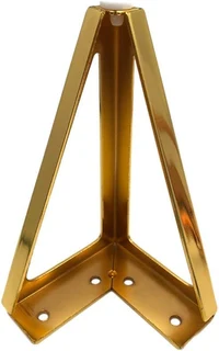 Мебельная ножка  B035 H=15cm ЗОЛОТОЙ