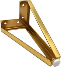 Мебельная ножка  B035 H=15cm ЗОЛОТОЙ 2