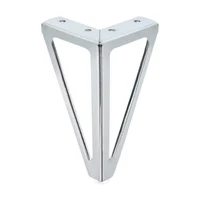 Picior pentru mobilă  B035 H=15cm ARGINTIU 2