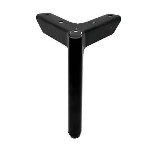 Мебельная ножка  B038 H=15cm ЧЁРНАЯ