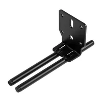 Мебельная ножка  D023 H=15cm ЧЁРНАЯ