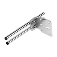 Picior pentru mobilă D023 H=15cm ARGINTIU