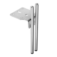Picior pentru mobilă D023 H=15cm ARGINTIU 3