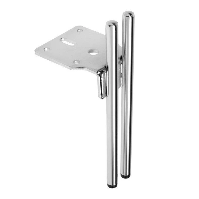 Picior pentru mobilă D023 H=15cm ARGINTIU 3