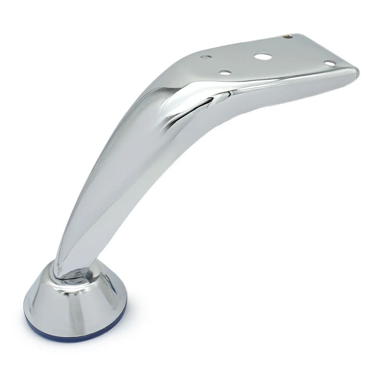 K001 12S Picior H=12cm ARGINTIU 2