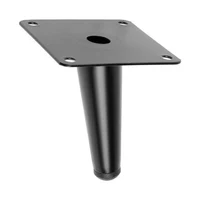 Furniture leg  B051 H=20cm BLACK 2
