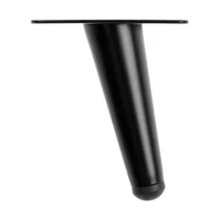 Furniture leg  B051 H=20cm BLACK 3