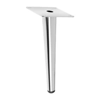 Picior pentru mobilă  B051 H=30cm ARGINTIU 2