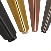 Furniture leg  D001 H=15cm BLACK