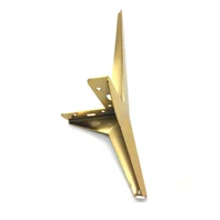Picior pentru mobilă D001 H=15cm AURIU 7