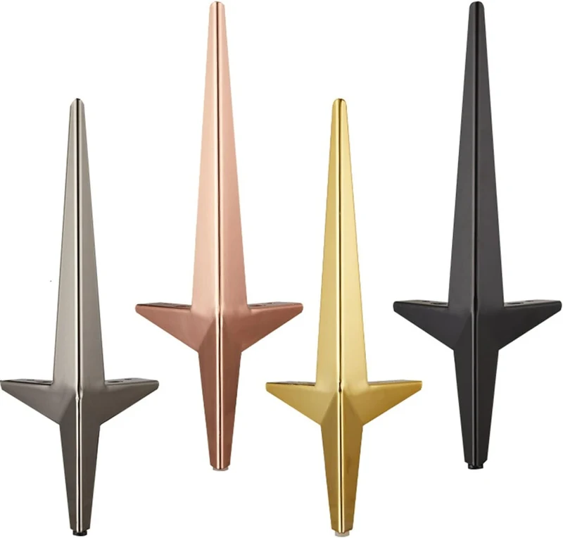 Picior pentru mobilă D001 H=15cm ROSE-GOLD 2