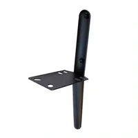 Picior pentru mobilă D003 H=15cm NEGRU