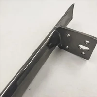 Furniture leg  D022 H=15cm BLACK