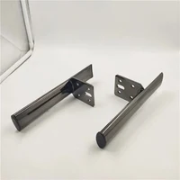 Furniture leg  D022 H=15cm BLACK 2