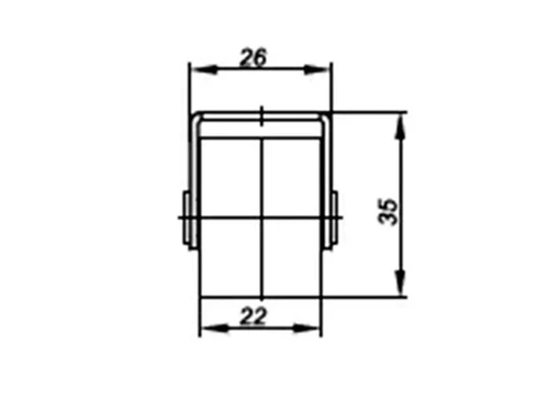 Rotila E123133000 / H-35 / D-30
