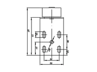 Caster wheel E123134005 / H-42 / D-40 2