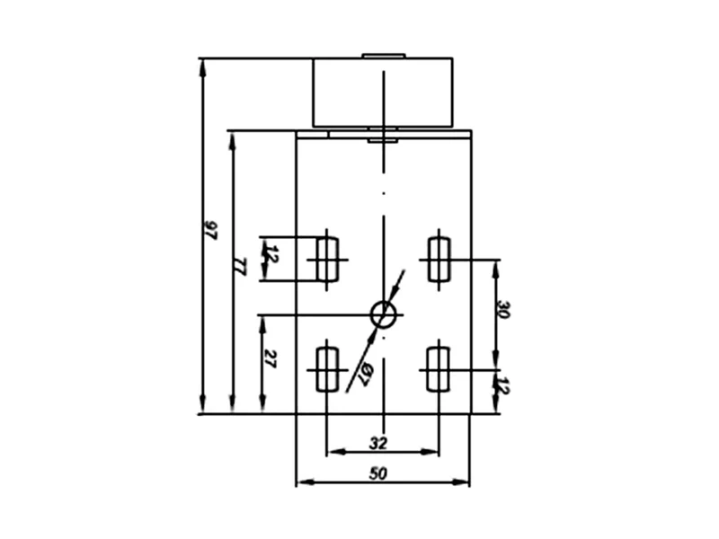 Caster wheel E123134005 / H-42 / D-40 2