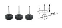 Furniture leg E12311010 / H-5 / D-13,5