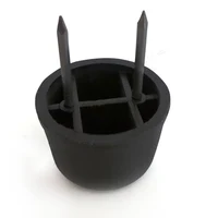 Furniture leg E12311012 / H-21 / D-31,5 2