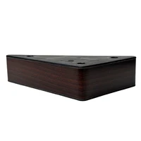 PL273 Corner Furniture Leg plastic 120 X 180 H=45 (+5) mm WOOD