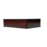 PL273 Corner Furniture Leg plastic 120 X 180 H=45 (+5) mm WOOD 2