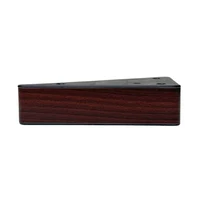 PL273 Corner Furniture Leg plastic 120 X 180 H=45 (+5) mm WOOD 3