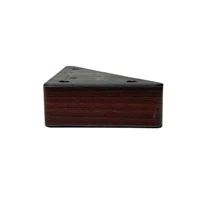 PL273 Corner Furniture Leg plastic 120 X 180 H=45 (+5) mm WOOD 4