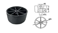 Furniture leg E12311018 / H-29 / D-52