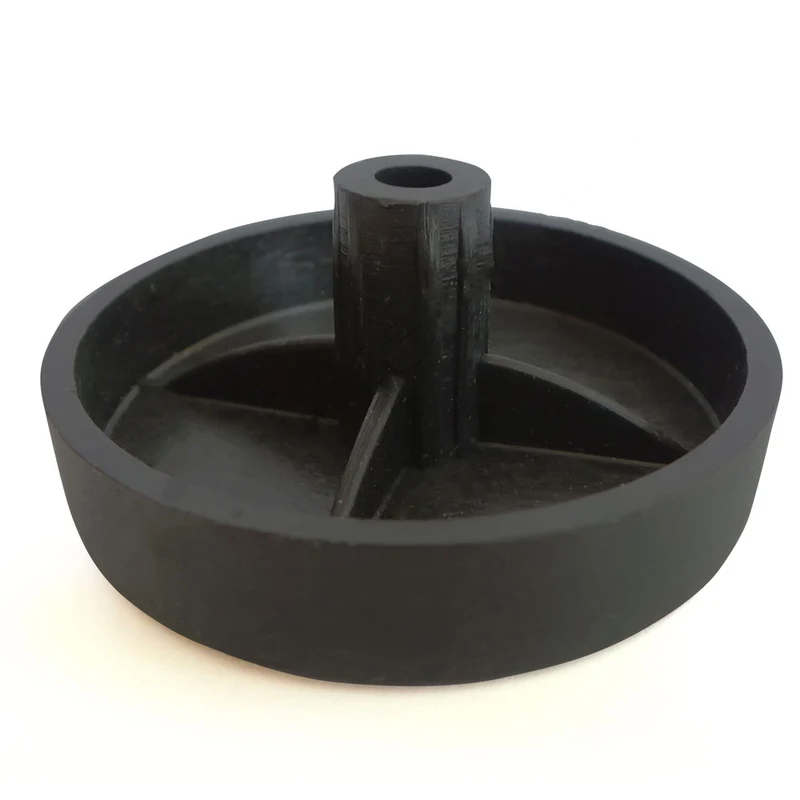 Furniture leg E12311019 / H-10 / D-48 2