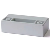 Furniture leg E12311022 (K02) / H-25 Aluminiu