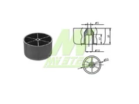 Furniture leg E12311025 / H-35 / D-52 2