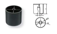 Furniture leg E12311028 / H-50 / D-50