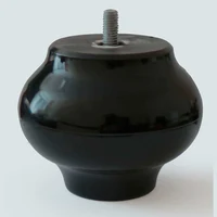 Furniture leg E12311031 (PF12) / H-80 Black