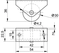 Rotila S03000003 M / H-36 / D-30 3