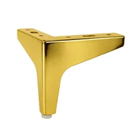 Furniture leg  B015 H=10cm GOLD